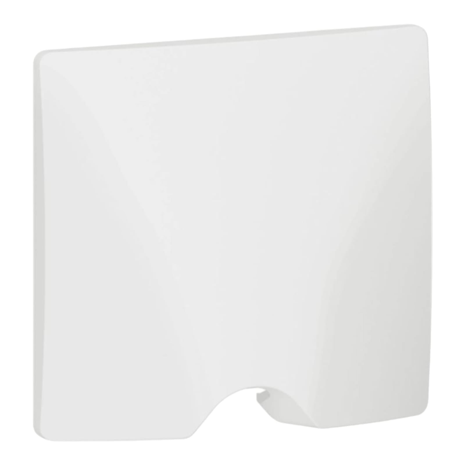 Sortie de câble standard dooxie finition blanc équipée d'un support - à équiper de plaque de finitionSortie de câble standard dooxie finition blanc équipée d'un support - à équiper de plaque de finition. REF 600323