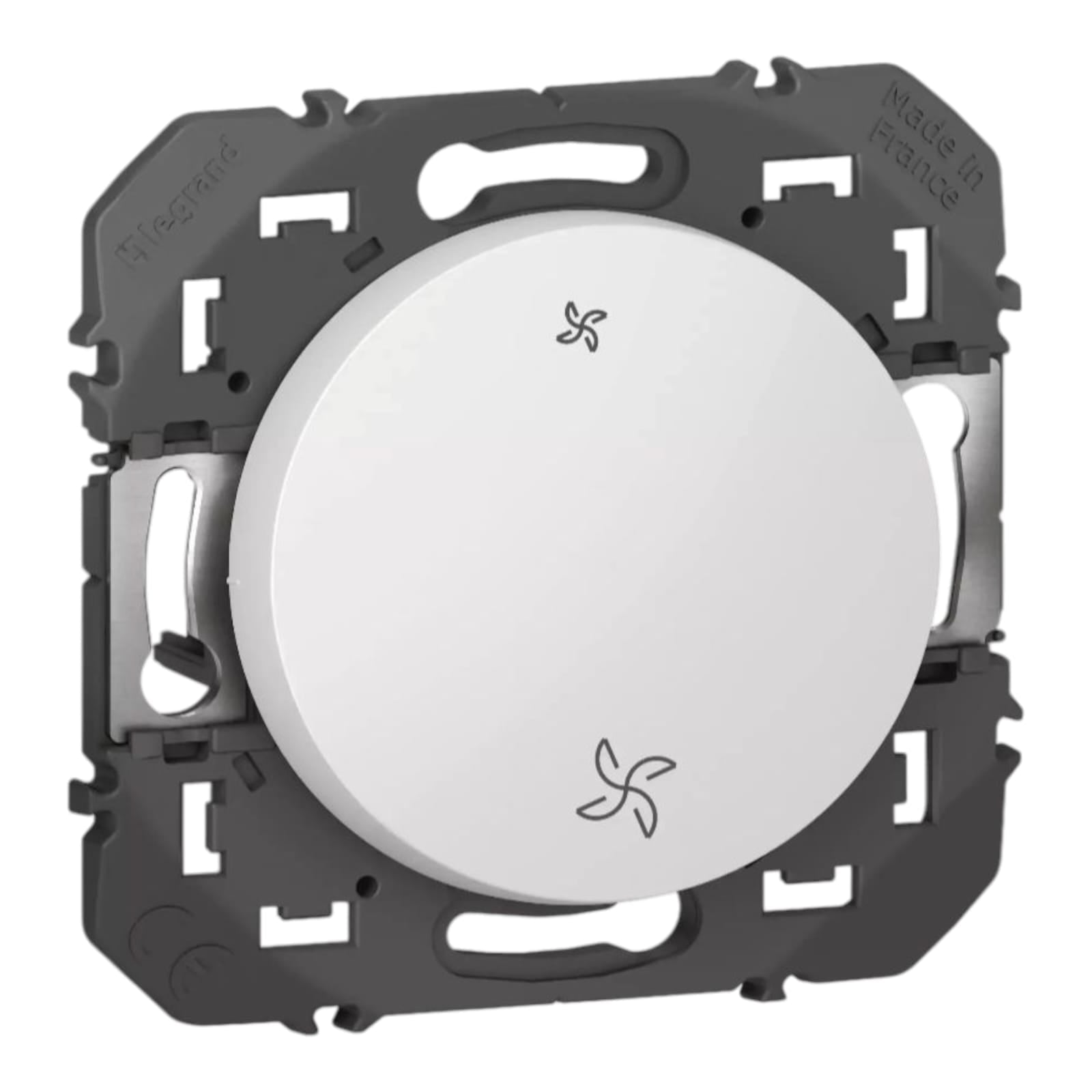 Interrupteur Commande VMC Finition Blanc Dooxie Legrand – 2 Positions – 600007