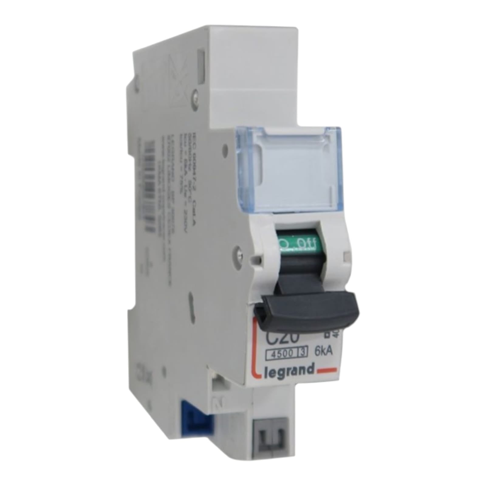 Disjoncteur modulaire de haute qualité, conçu pour protéger les circuits électriques contre les surcharges et les courts-circuits. Idéal pour les installations domestiques et professionnelles. Produit fiable, compact et conforme aux normes électriques européennes.