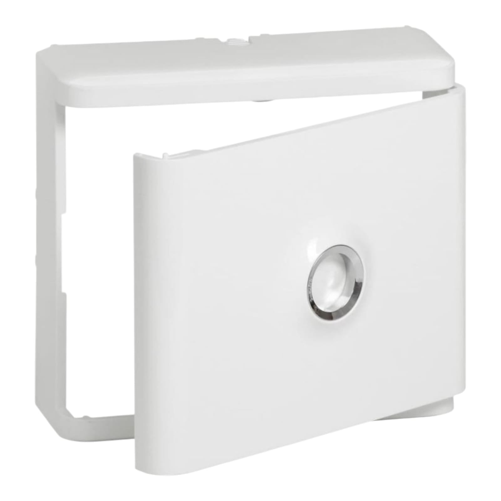 Habillage + porte blanche pour platine monophasée dans coffret Drivia 13
Pour platine monophasée référence 401181, 401182 ou 401191