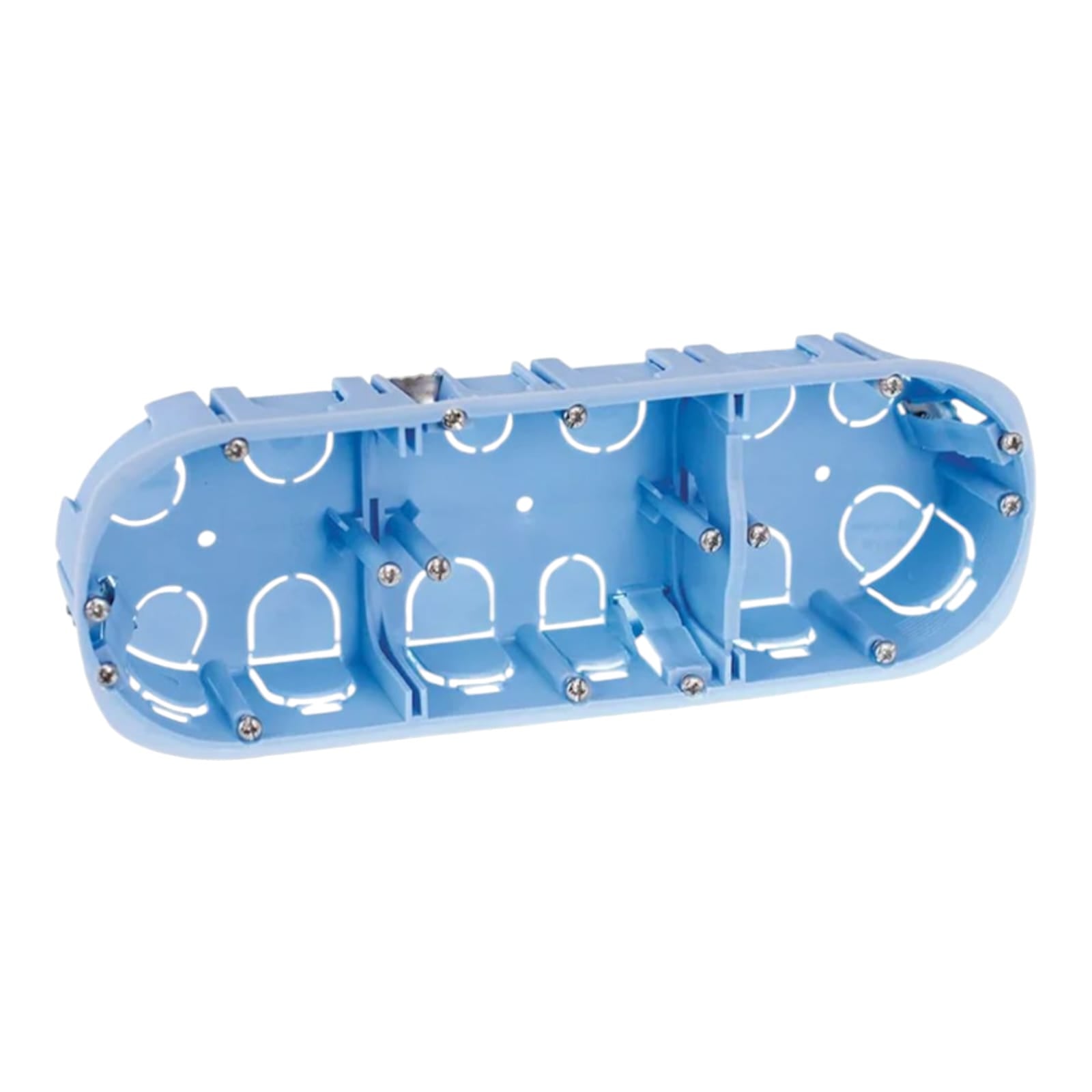 Boîte d’encastrement Euro HUM pour installation électrique murale — adaptée aux prises, interrupteurs et appareillages. Accessoire professionnel BatiProShop, facile à installer et résistant.