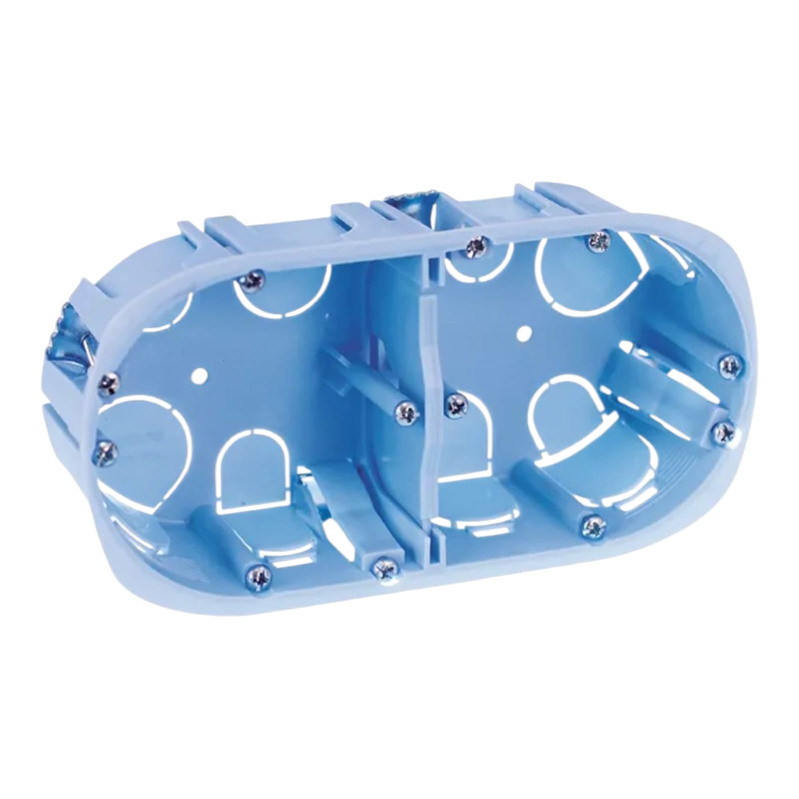 Boîte d’encastrement Euro HUM pour installation électrique murale — adaptée aux prises, interrupteurs et appareillages. Accessoire professionnel BatiProShop, facile à installer et résistant.