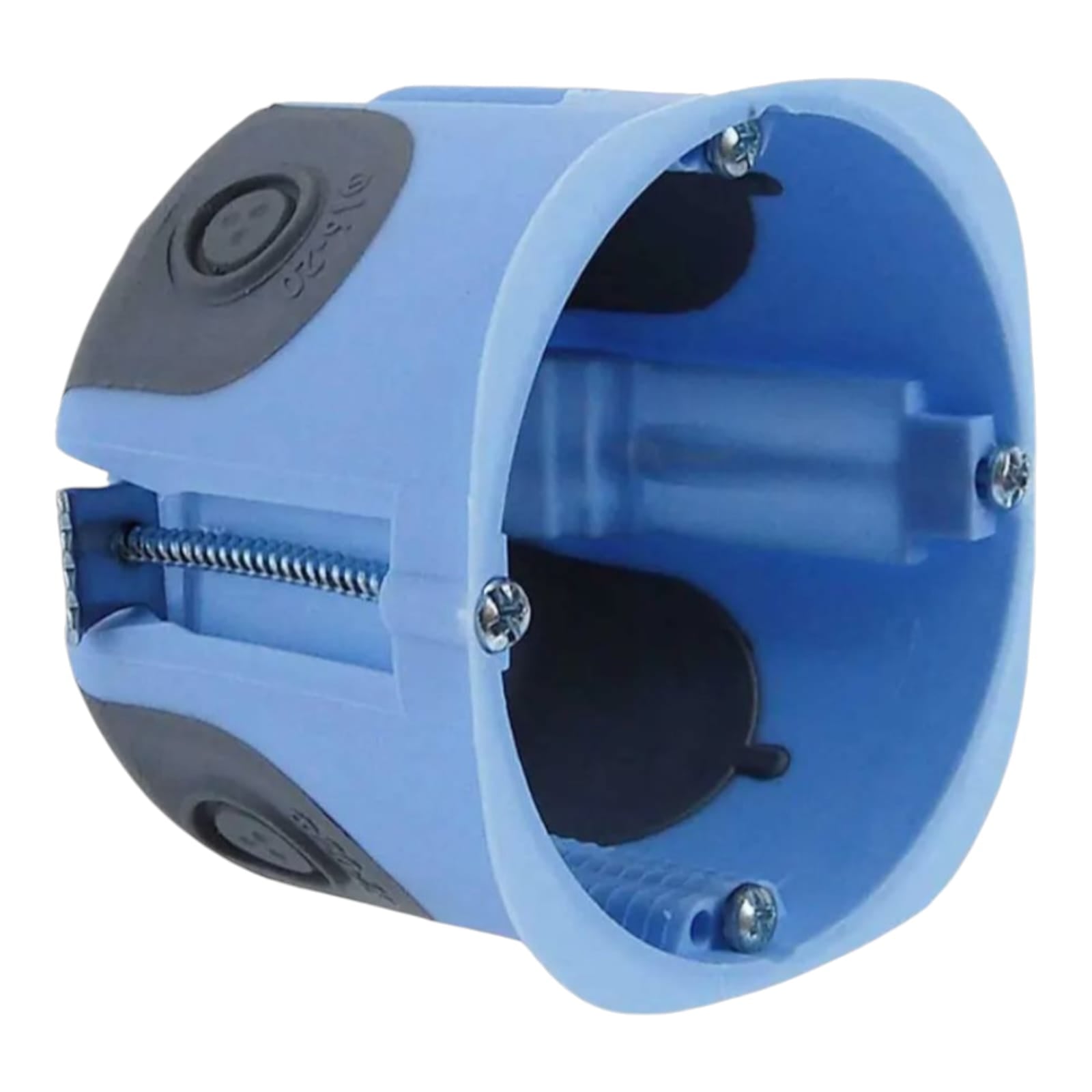 Boîte d’encastrement Euro HUM pour installation électrique murale — adaptée aux prises, interrupteurs et appareillages. Accessoire professionnel BatiProShop, facile à installer et résistant.