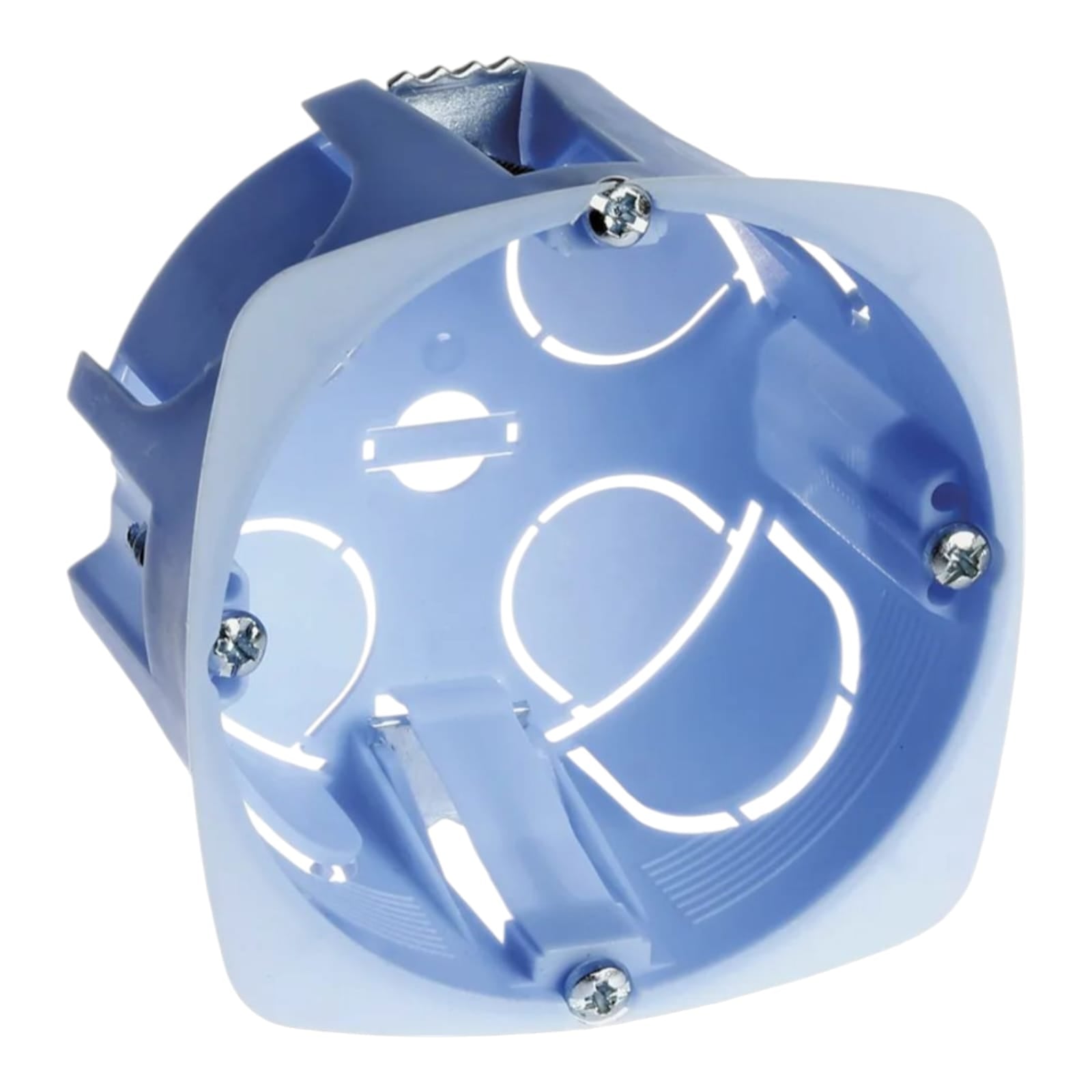 Boîte d’encastrement Euro HUM pour installation électrique murale — adaptée aux prises, interrupteurs et appareillages. Accessoire professionnel BatiProShop, facile à installer et résistant.